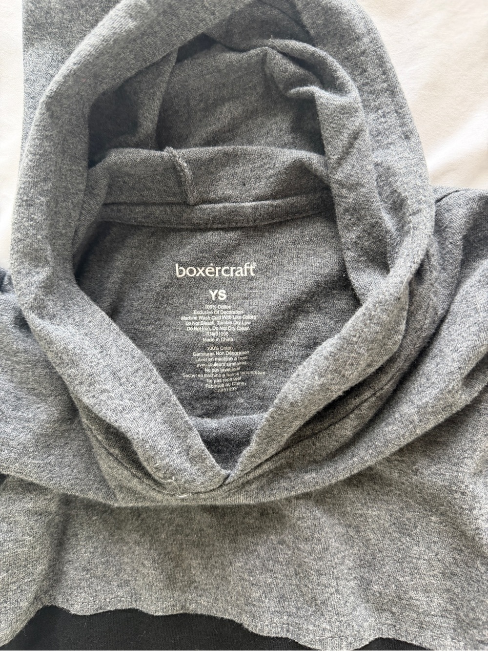 Colorblock Hooded Tee - Picture 4 of 6